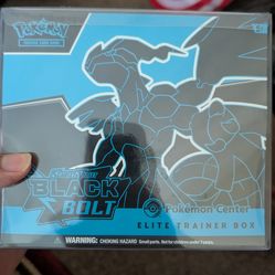 Black Bolt White Flare PC ETBs