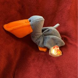 Vintage Pelican Scoop Beanie Baby