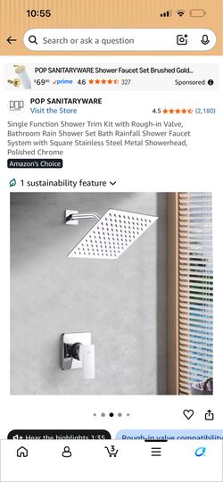 Silver shower system head