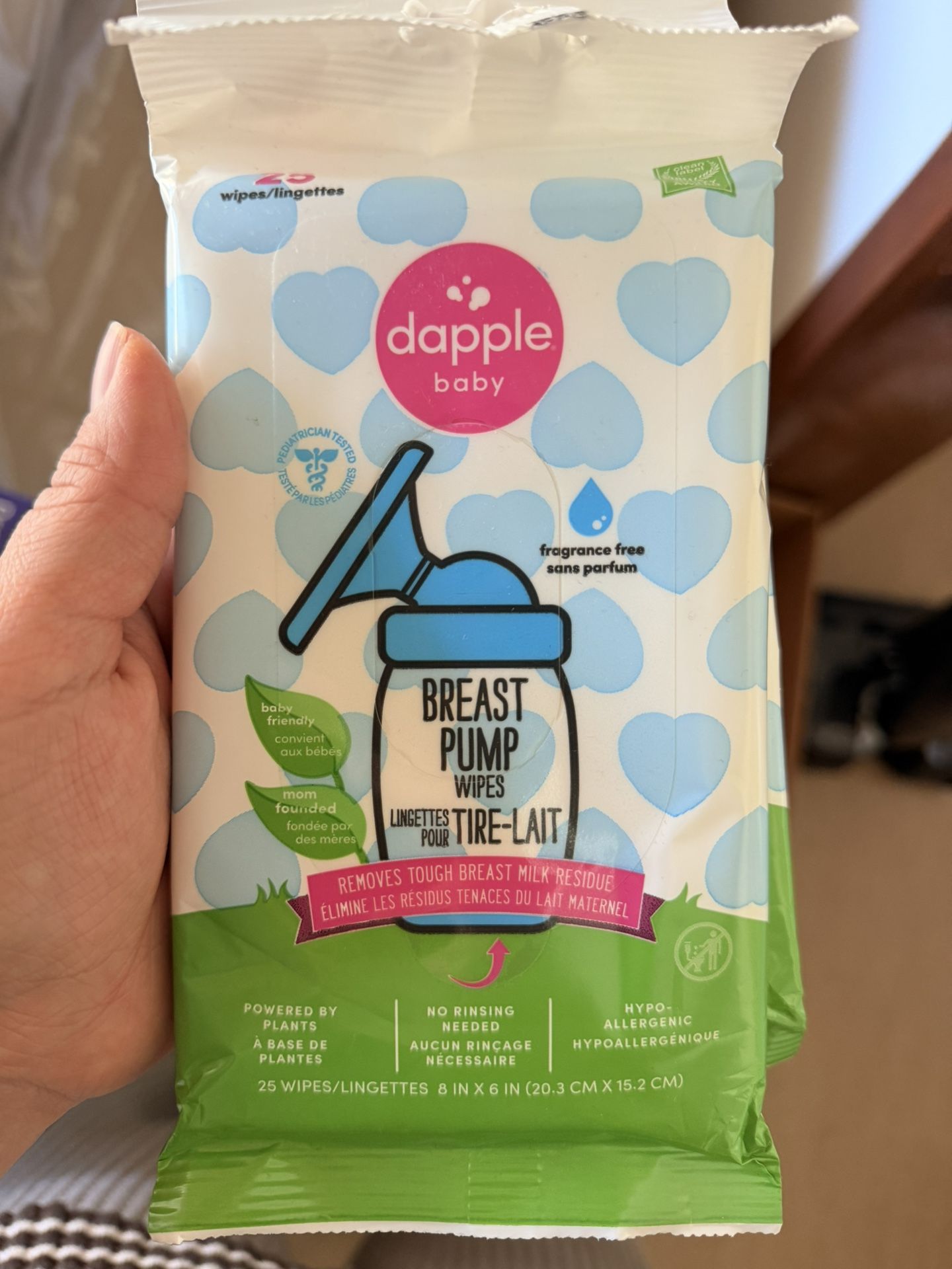 FREE PUMP WIPES, MILK BAGS, NURSING PADS