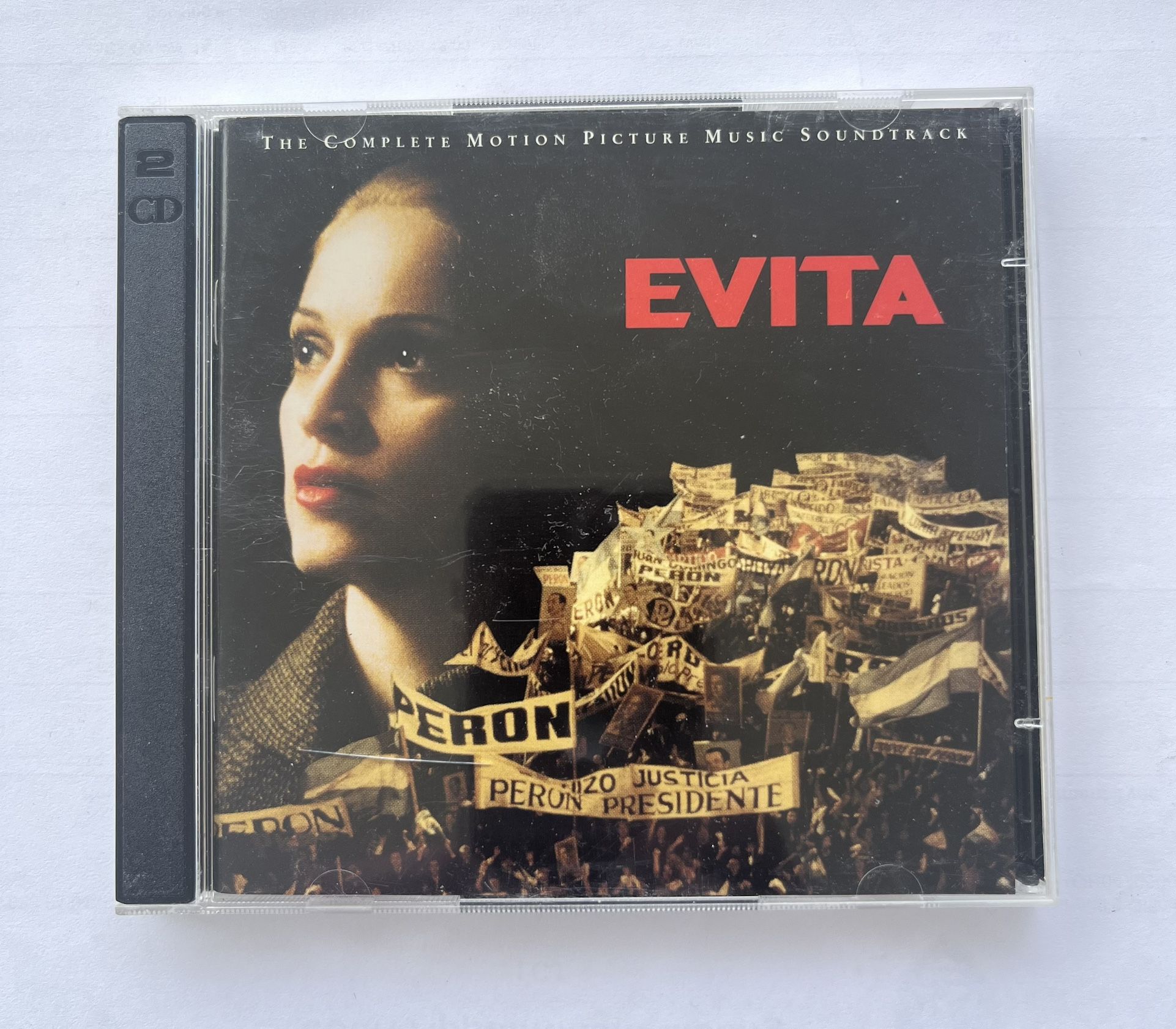 Evita The Complete Motion Picture Music Soundtrack 2 CDs Warner Bros. 1996
