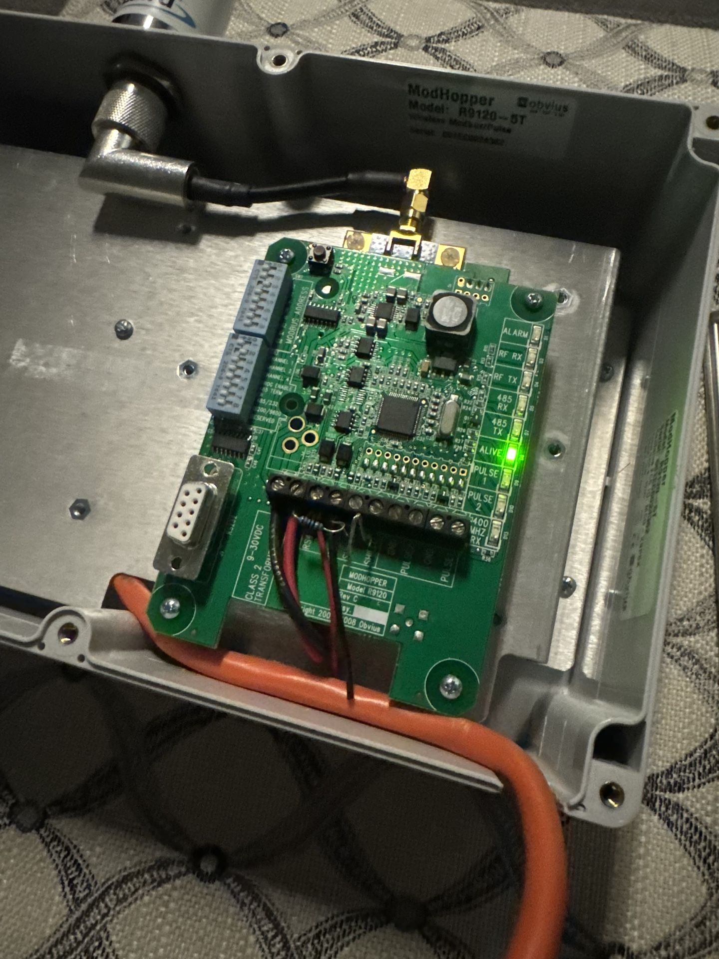 📡 Wireless Modbus Setup – PRICE FOR ASAP SALE-****ModHopper RS120-ST + Industrial Enclosure msrp 1k