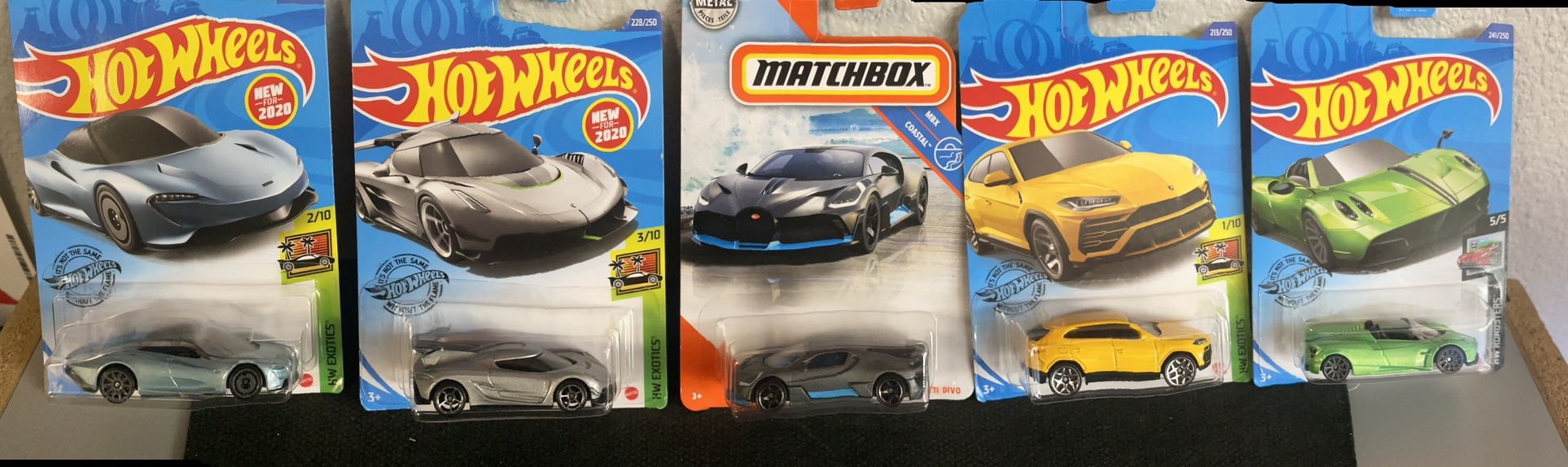 Hot Wheels Exotic Supercars $15-20 Each
