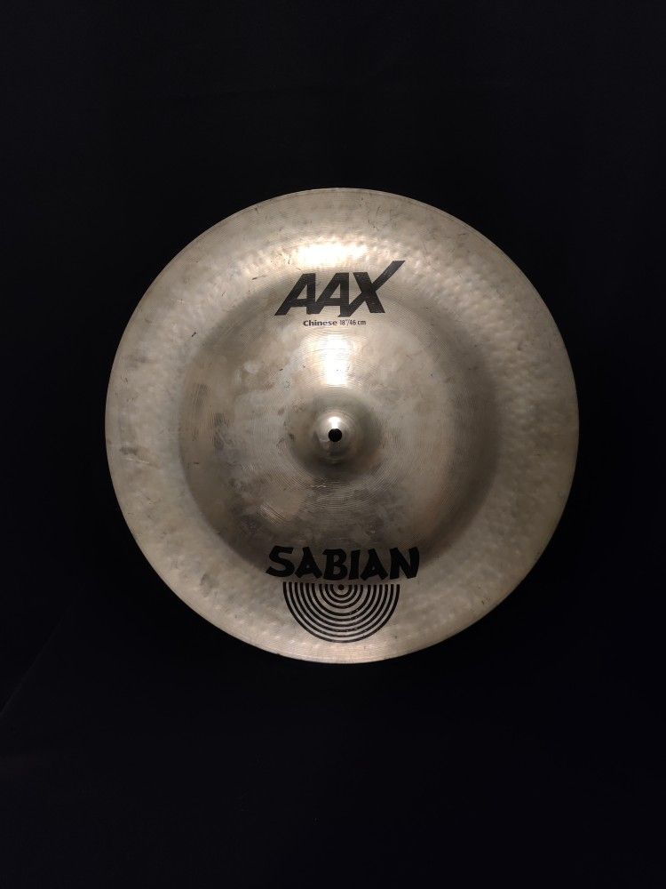 18" Sabian AAX China Cymbal 4 Drum set Ride Crash Splash Trash Ozone Hi Hat
