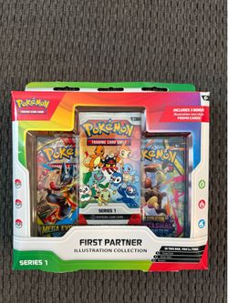 Pokemon First Partner Illustration Collection (Series 1)