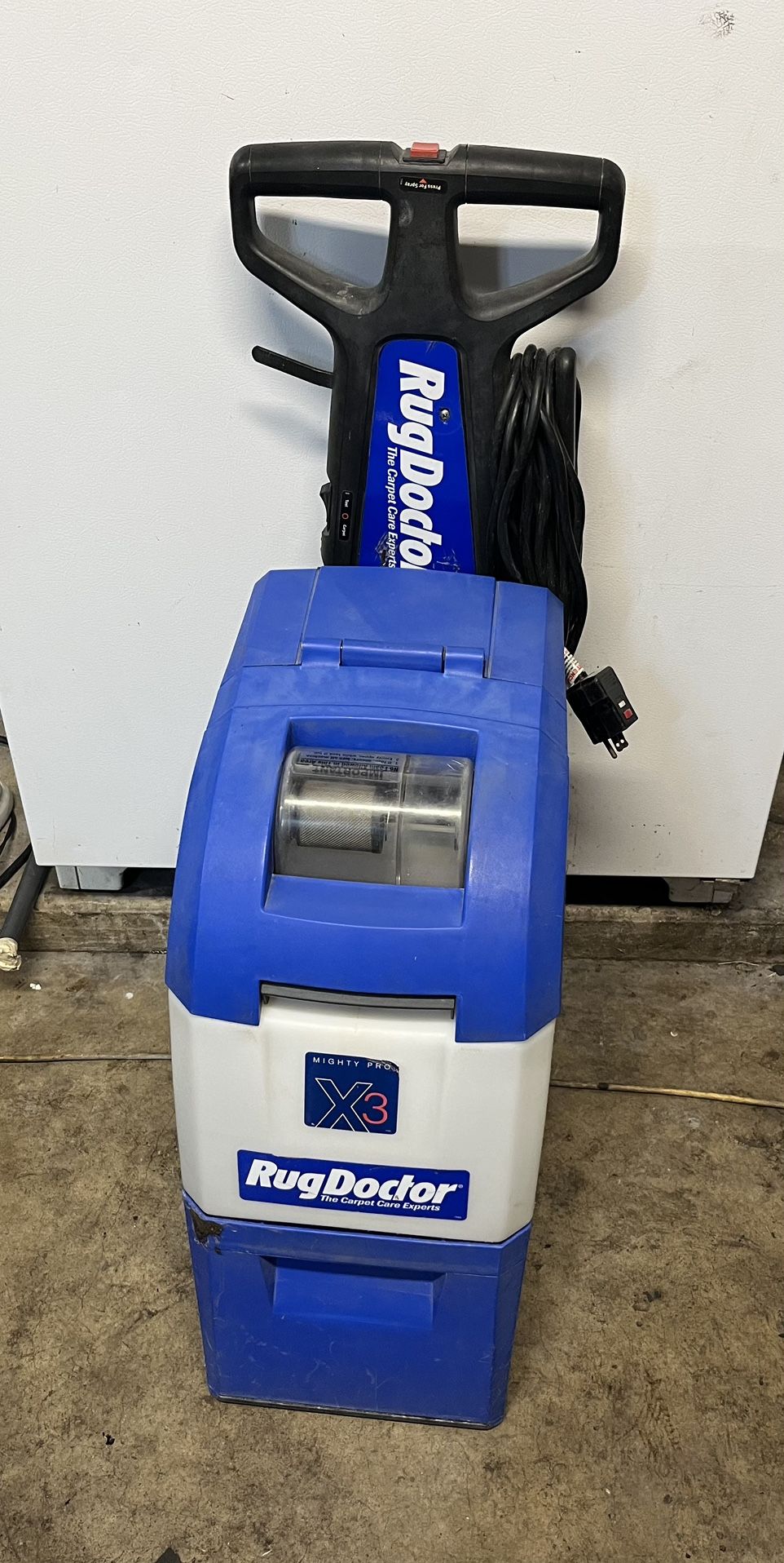 Rug Doctor Mighty Pro X3  Carpet Cleaner