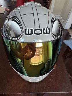 WOW Full Face Motorcycle Helmet - Youth Medium