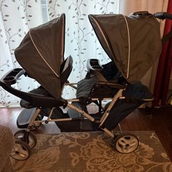 Greco Double Stroller 