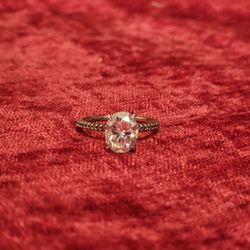 2ct Moissanite Engagement Ring