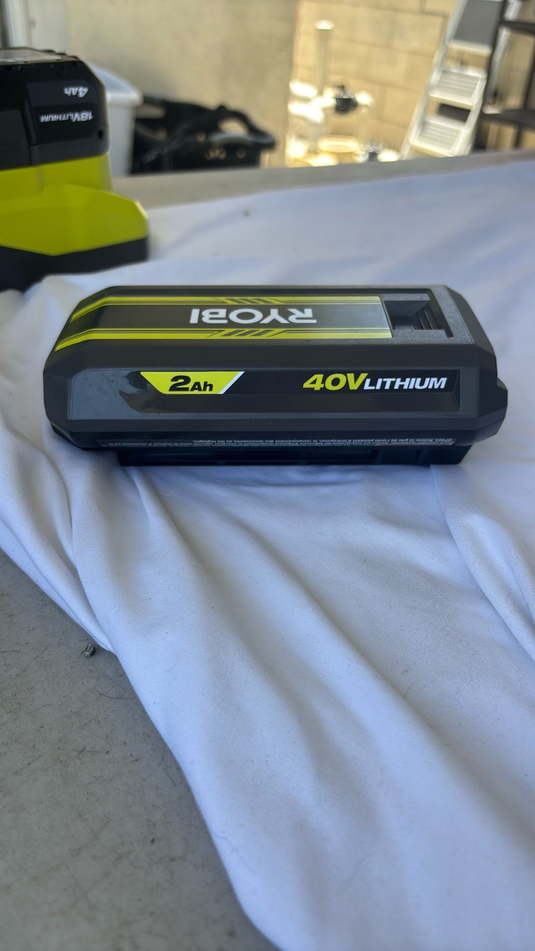 Ryobi Battery 