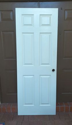 30" X 80" 6-Panel Interior Door