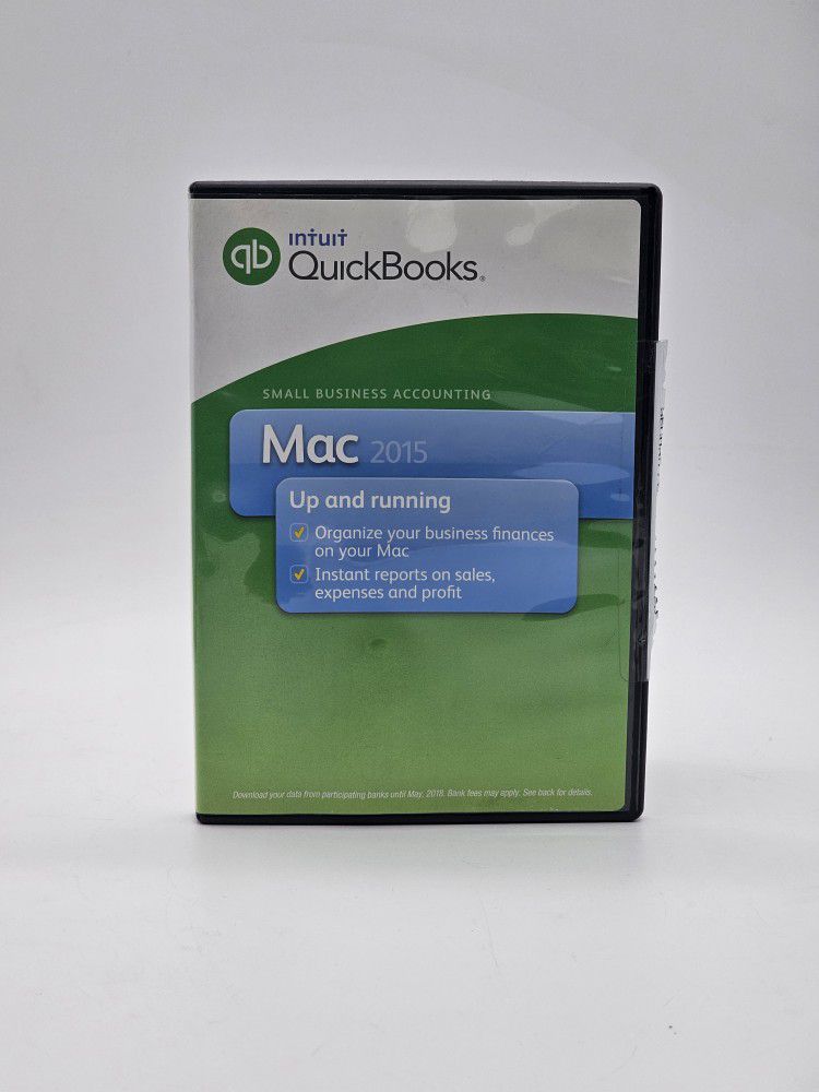 Intuit QuickBooks Mac Desktop 2015 Small Business Accounting