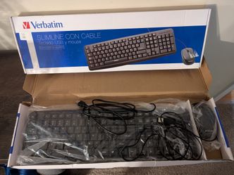 Set of (2) Corded Keyboards