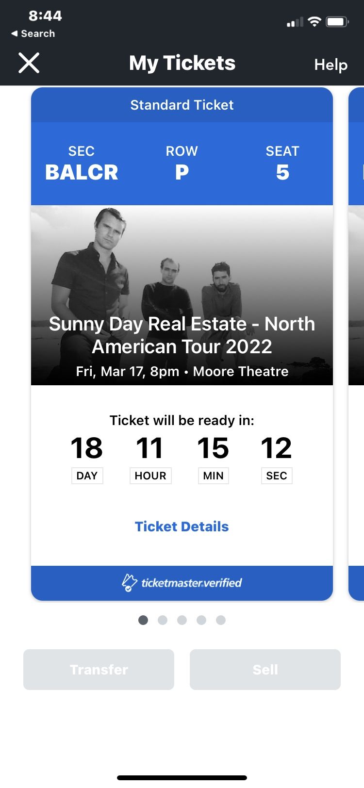 Sunny Day Real Estate Concert