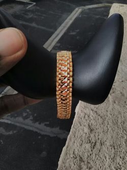 18k gold plated bracelet