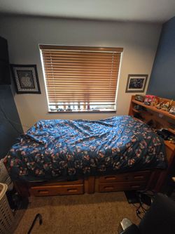 Wooden Twin Bed Frame