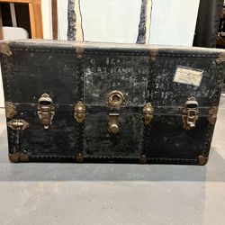 Vintage Wardrobe Trunk