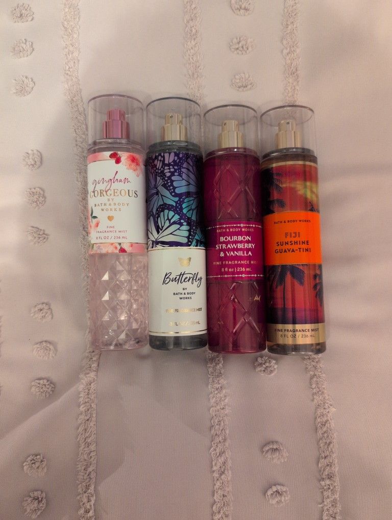 Bath& Body Works Body Sprays