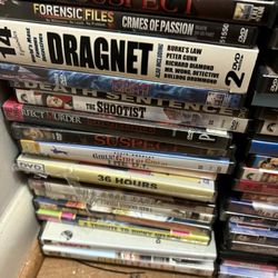 Bunches Of Dvds, Some Still In Original Packs Not Open