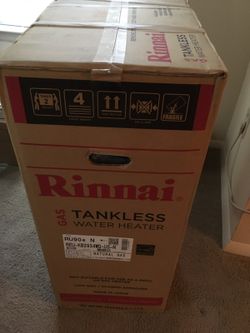 New Rinnai (RU90e N) REU-KB2934WD-US-N Gas Tankless Water Heater for Sale  in Decatur, GA - OfferUp