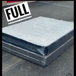 NEW Mattress Full Size With Box Spring // Offer  🚚