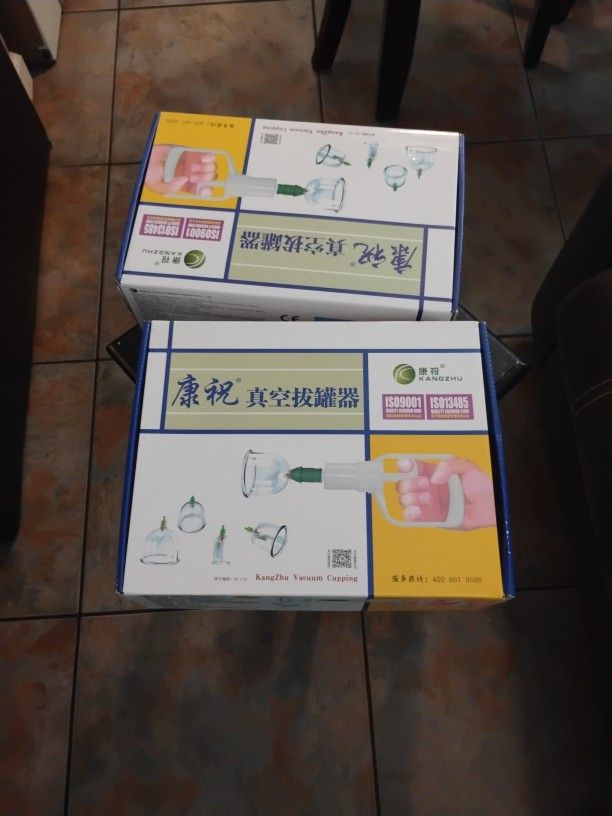 Kang Zhu Vacuum Cupping Brand New Both Boxes For 10 Doll