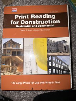 Print Reading for Construction: Residential and Commercial by Brown, Dorfmueller