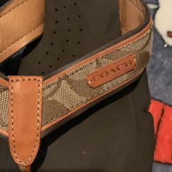 Coach Wedge Flip Flop Size 10-11