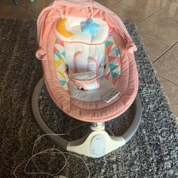 Baby Girl Bioby Swing