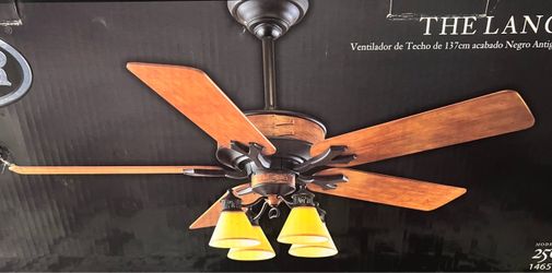 NEW Fan Hunter Lancaster 54" (With Optional Light Kit)
