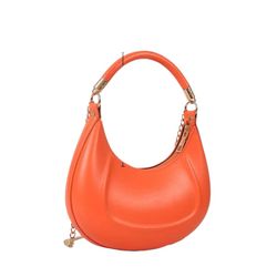 Orange Hobo Bag 