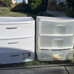 Two 3-drawer Dresser 