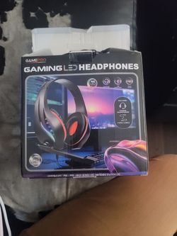 Gaming LED headphones