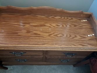 Solid oak trunk...hope chest, seat, extra storage