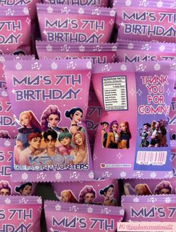 K-pop Demon Hunters Chip Bags