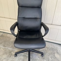 Rutherford Luxura Ergonomic Faux Leather Swivel Chair $25