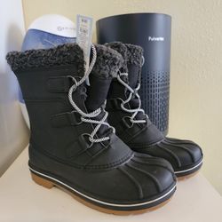 Kids' Kit Lace-Up Winter Boots - Cat & Jack