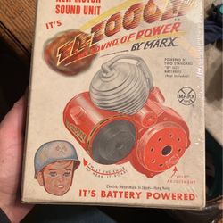 Vintage  Bike 1960's Marx Za-Zooom Battery Operated Motor For Bicycle, MIB