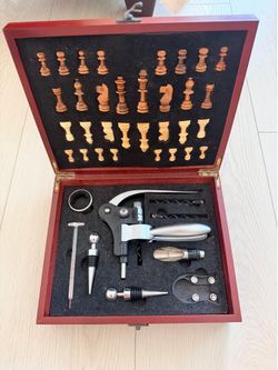 Wooden Chess Set Board Personalized