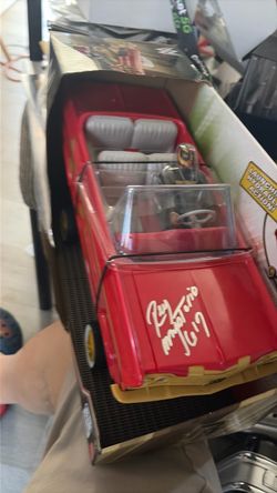 Rey mysterio autograph lower rider toy car
