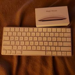 Apple Magic Mouse And Keyboard Set