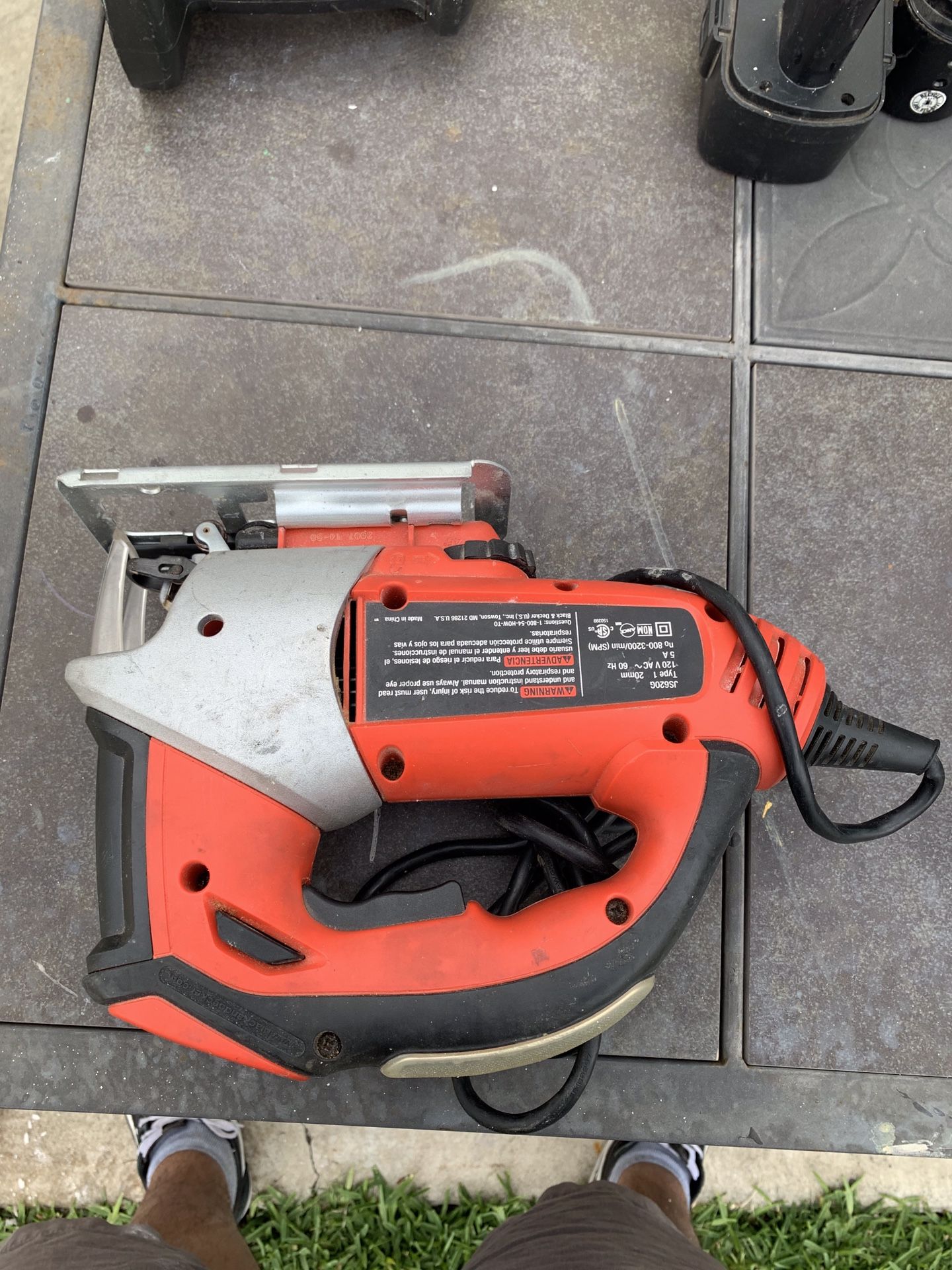 BRAND: BLACK + DECKER JIG SAW