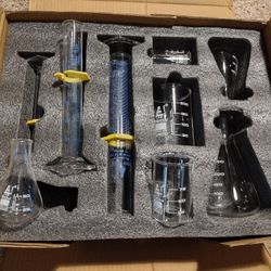 Glass Chemistry Beaker Set