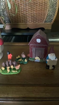 Farm Fairy Castle Figurines or Decor