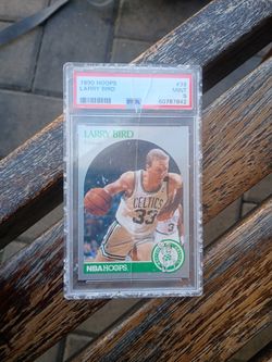 Larry Bird 1990 Hoops.#39 PSA Mint 9 (contact info removed)2