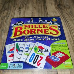 Mille Bornes Collector's Edition Auto Race Card Game, Hasbro, Brand New Sealed