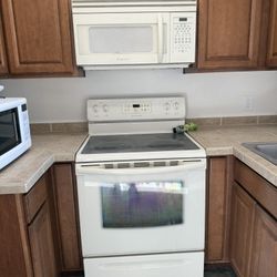 Stove, Microwave, Dishwasher 