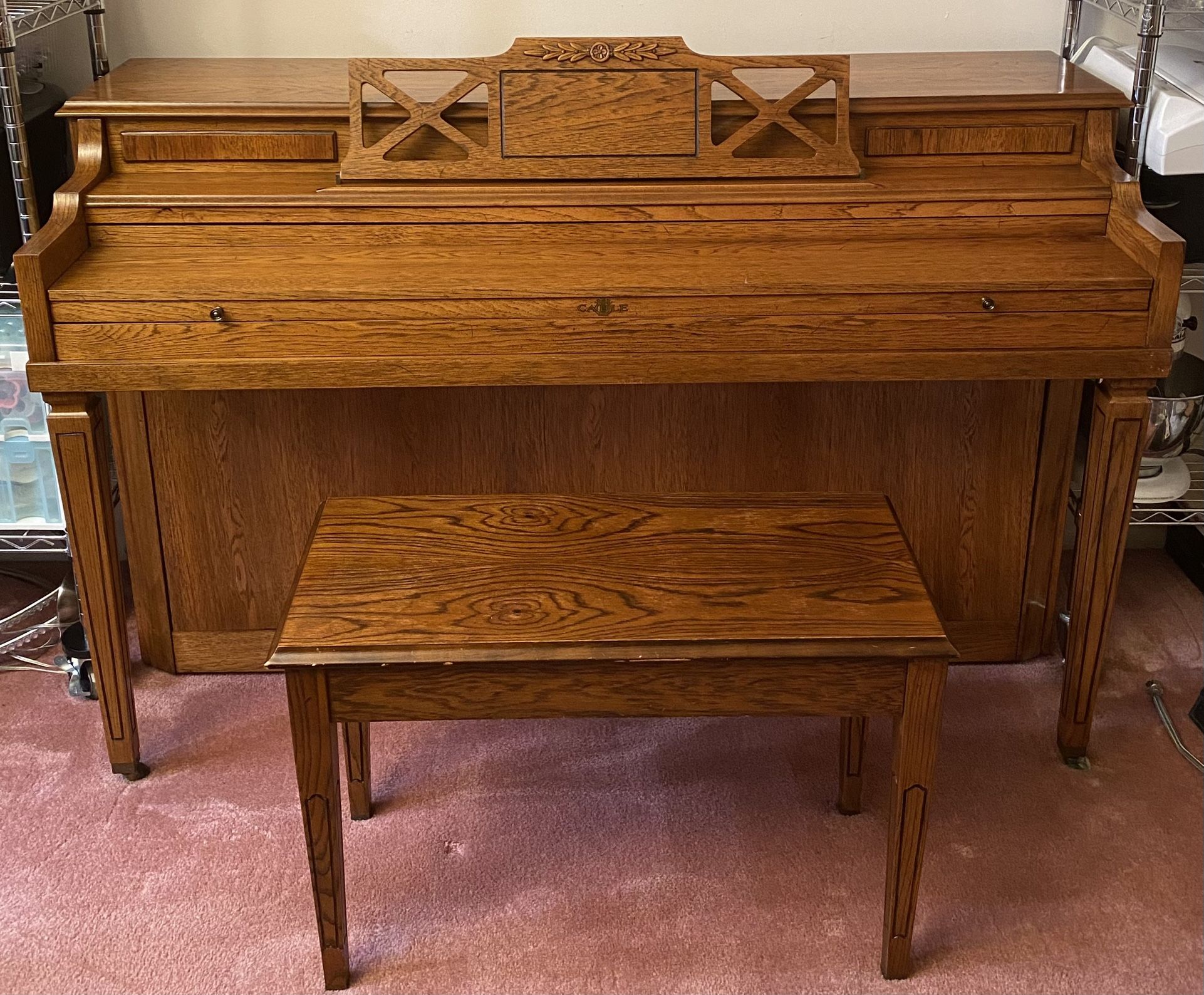 Cable Upright Piano 