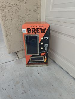 Witch's Brew Mug Cabinet