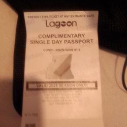 Tickets To Lagoon 